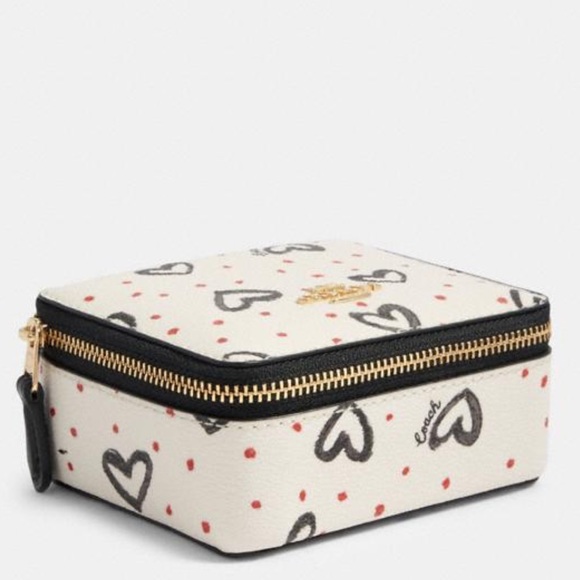 Coach Handbags - Coach Jewelry Box with Crayon Hearts